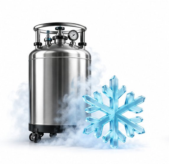 Nitrogen cooling for ultra-low-temperature sessions