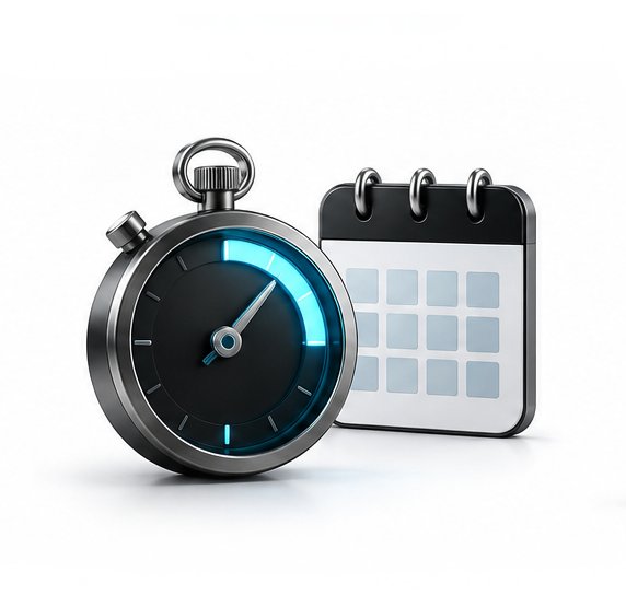 Short sessions that fit easily into daily appointment schedules