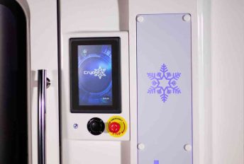 CryoStar Antarctica chamber's remote control for automatic door operation