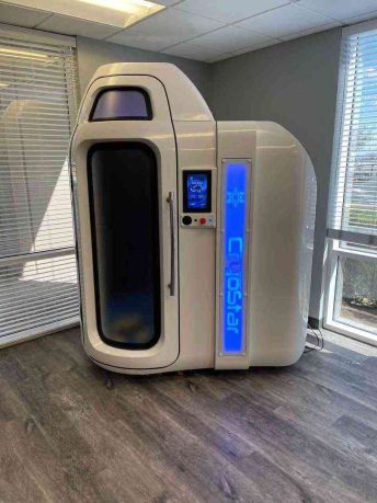 CryoStar Antarctica's ergonomic seating for enhanced user comfort