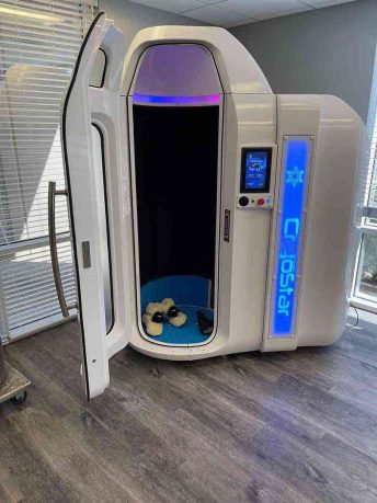 CryoStar Antarctica Cryotherapy Chamber in Luxury Spa Environment
