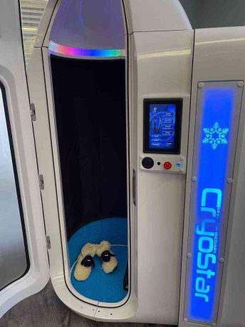 CryoStar Antarctica cryotherapy chamber's energy-efficient design features