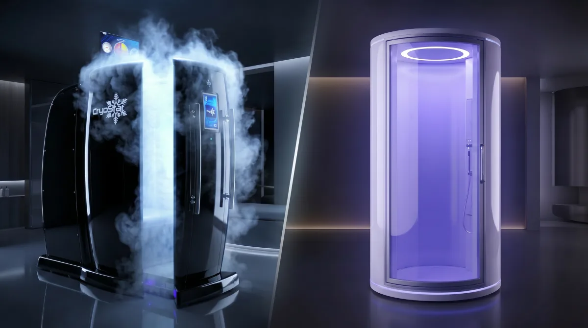 usporedba krioterapije dušikom i električnom energijom - VACUACTIVUS krioterapijske komore i uređaji za mršavljenje Dušikova vs. električna krioterapija: Kako svaka tehnologija funkcionira | slika_1
