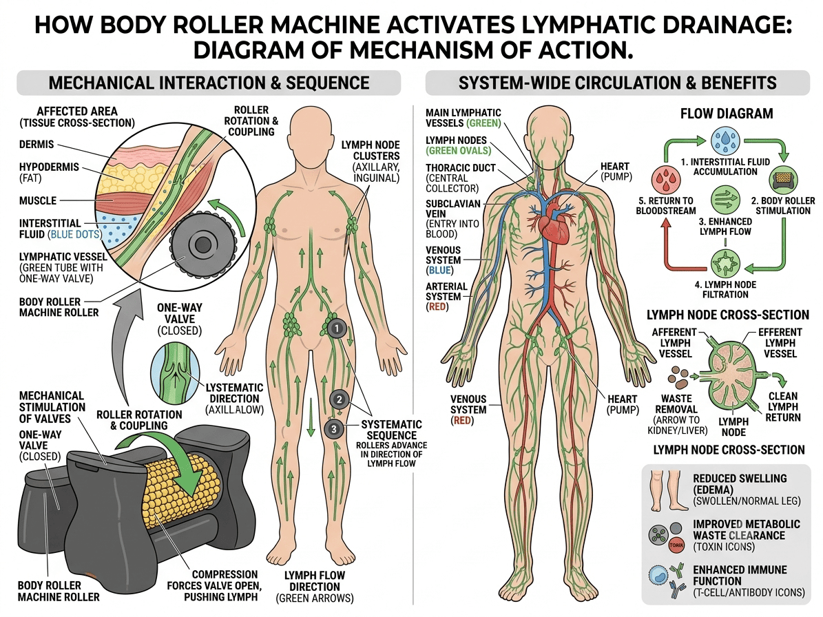 'How the Machine Works - VACUACTIVUS cryotherapy chambers and weight loss machines Roller Machine Gym: Why Sports Recovery Studios Add Body Rolling| image_2