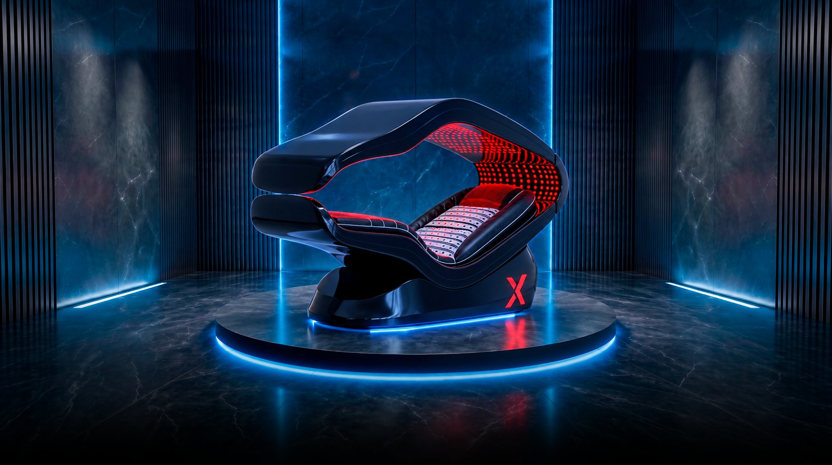 RedLight Couch PEMF HALOX