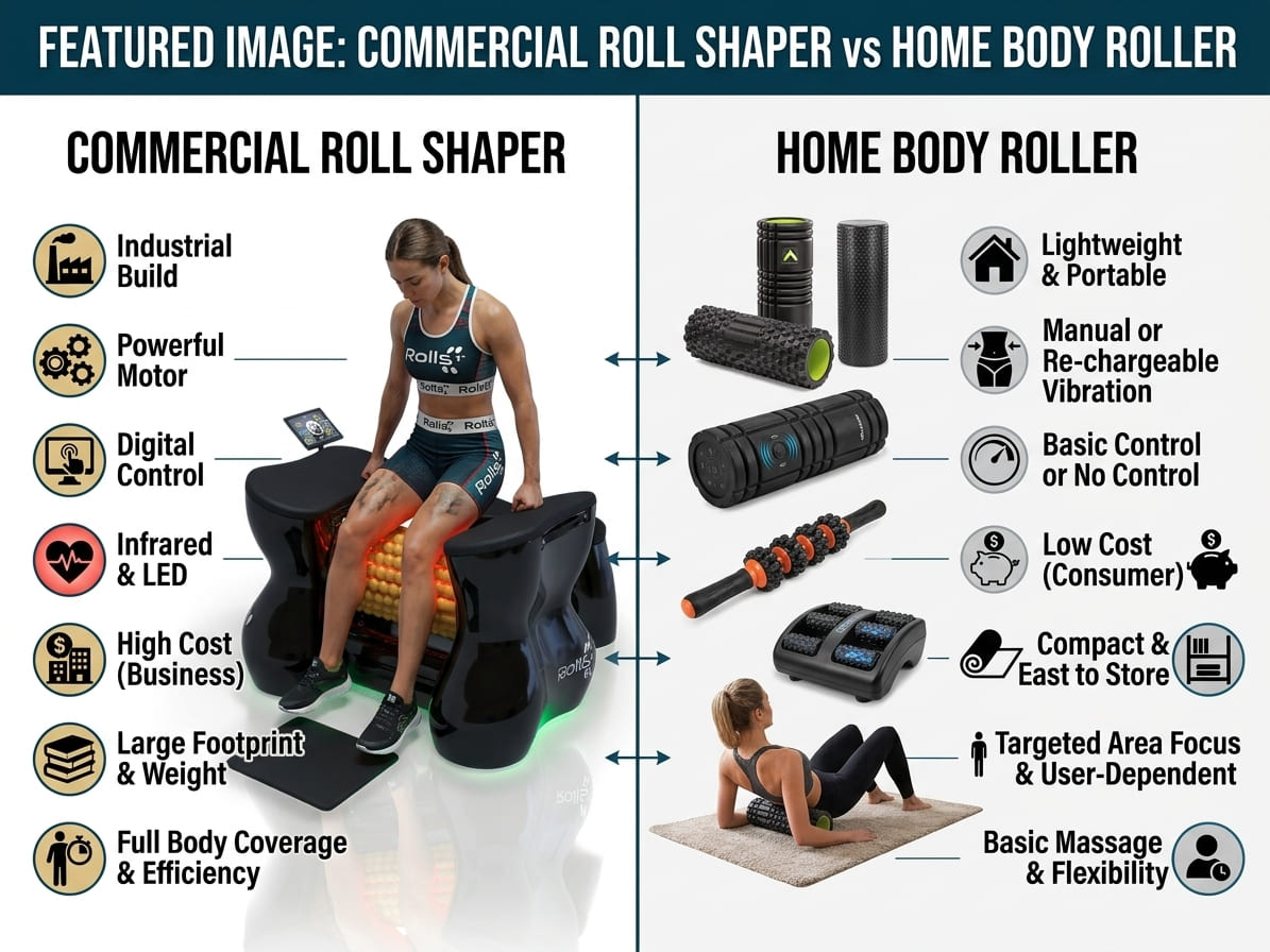 Roll Shaper Machine: Commercial vs Home Body Rolling Devices| image_1