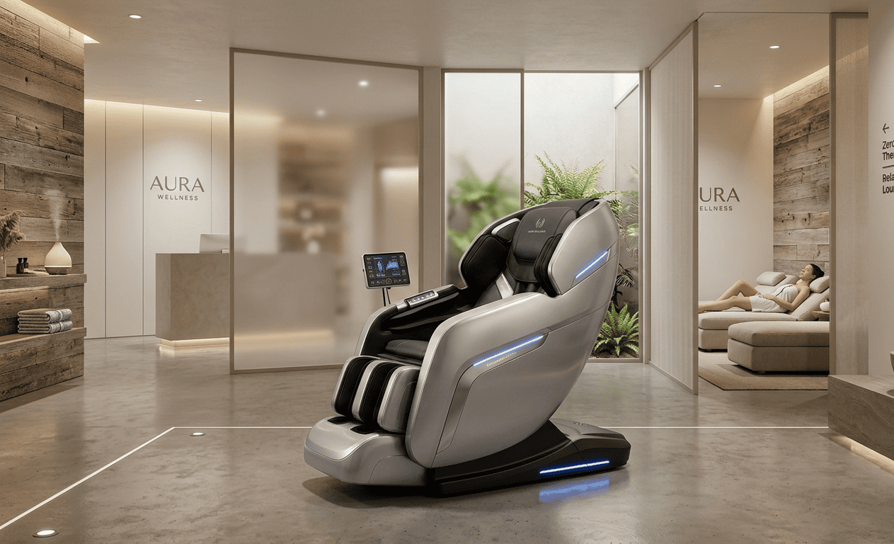 Máquina de Massagem para Drenagem Linfática: Quando os Estúdios Precisam de Cadeira + Pressoterapia