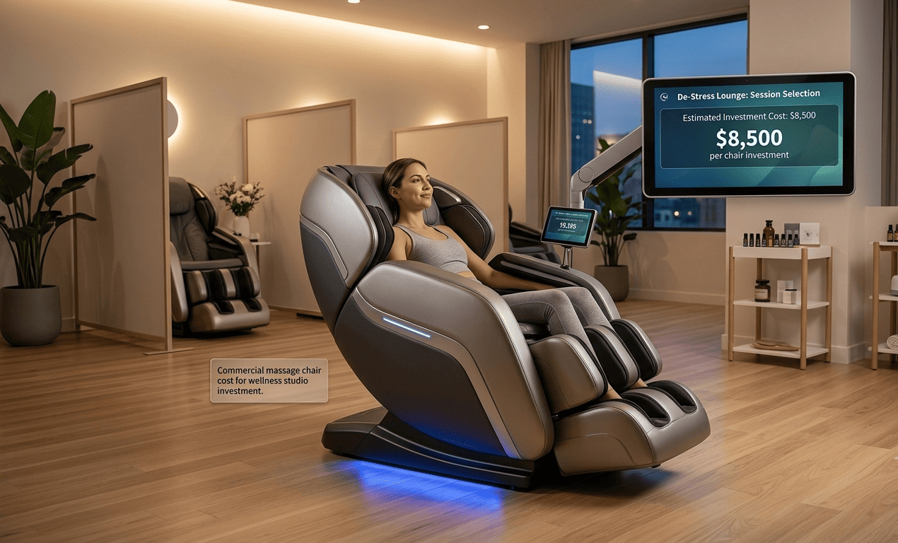 Kosten für einen Massagesessel: Eine echte Investition für Wellness- und Regenerationsstudios