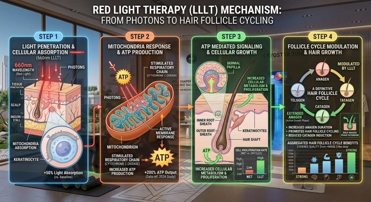 Red Light Therapy for Hair Growth: Mechanism, Evidence, Equipment| image_2
