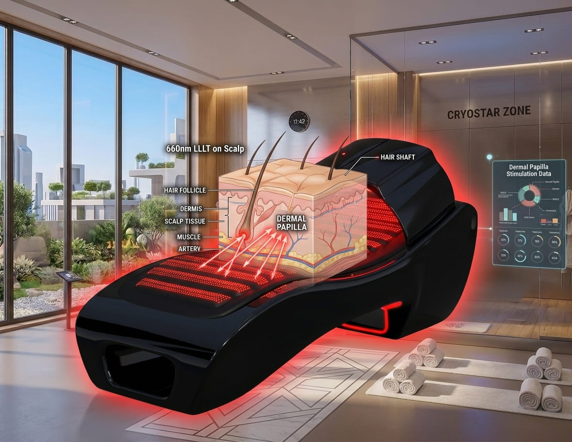 Red Light Therapy for Hair Growth: Mechanism, Evidence, Equipment| image_1