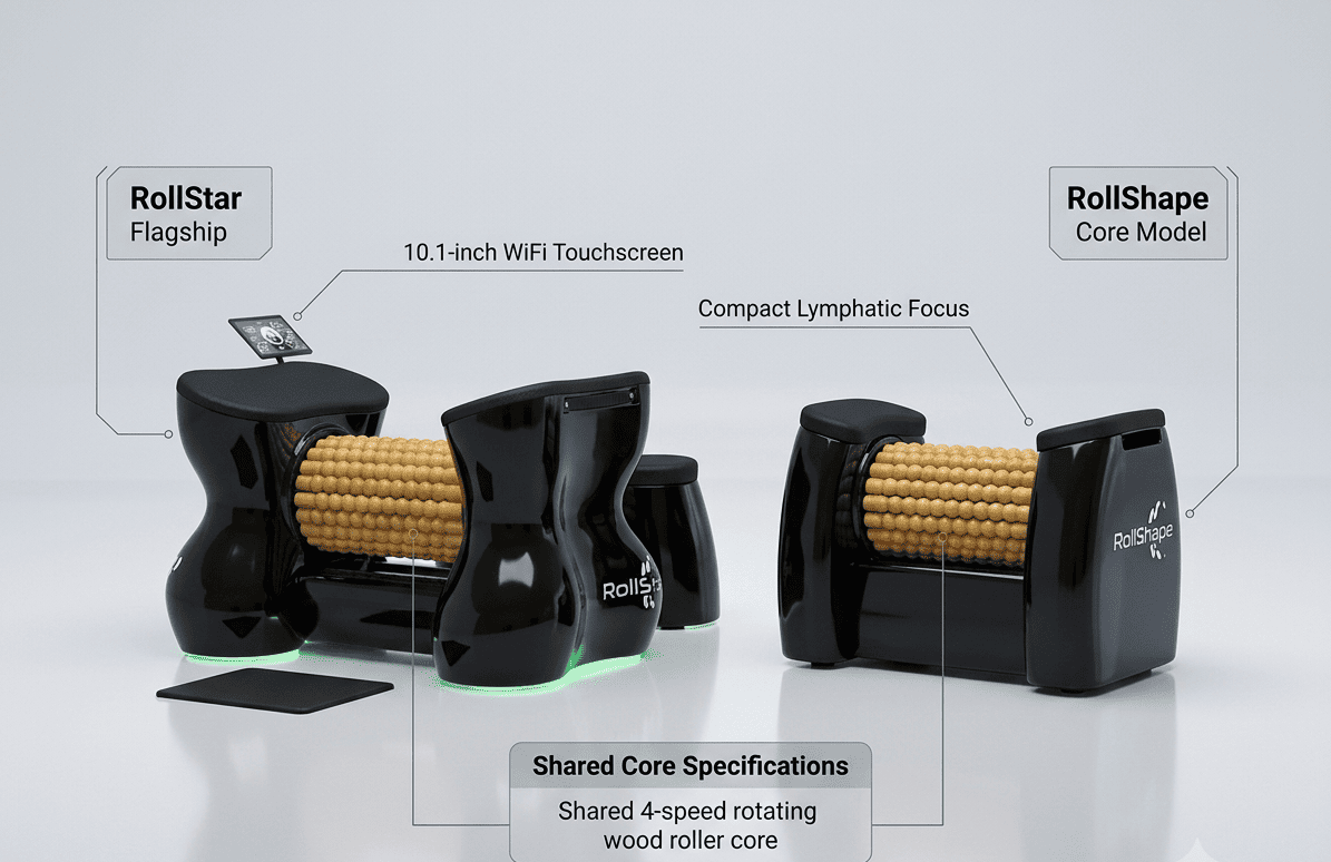 Roll Star vs RollShape: Choosing the Right Body Roller Machine| image_1