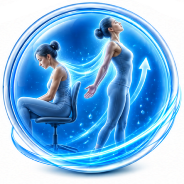 Relaxation after prolonged sitting or physical activity