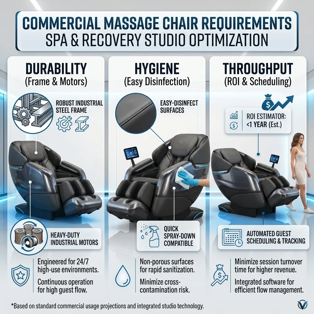 Cadeiras de massagem à venda: modelos comerciais para spas e estúdios de recuperação. | imagem_3