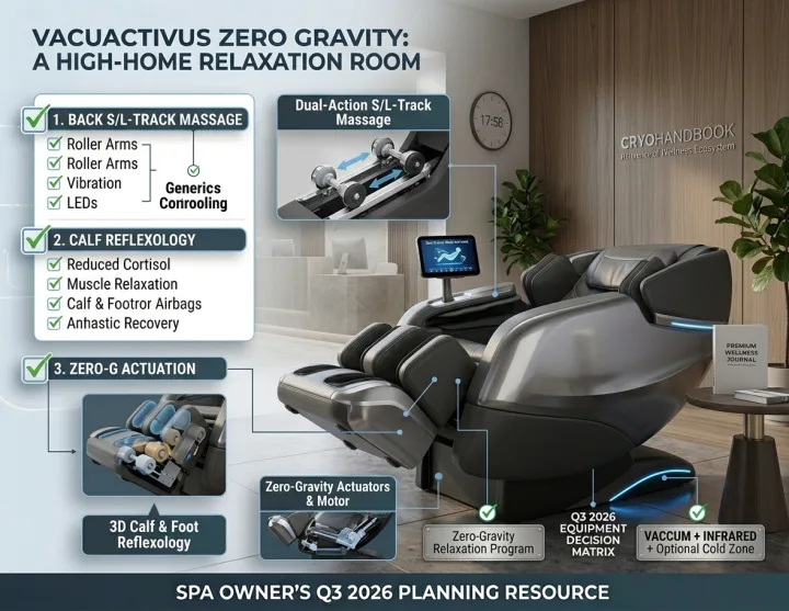 Scaun de masaj Zero Gravity: Cum poziția înclinată triplează recuperarea