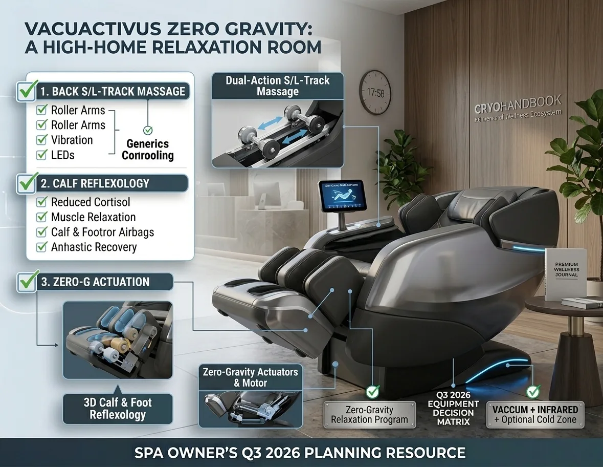 Scaun de masaj Zero Gravity: Cum poziția înclinată triplează recuperarea | imagine_1